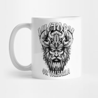 Victory or Valhalla, Viking warrior Mug